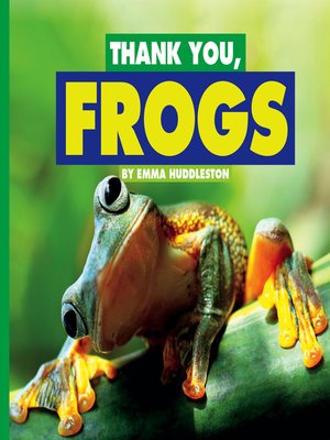 cover image of Thank You, Frogs